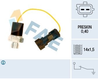 Датчик давления масла FAE 12650