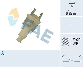 Выключатель фонаря сигнала торможения FAE 24300 (фото 1)