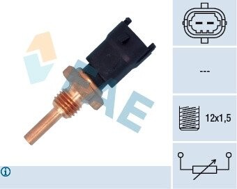 Температурный датчик охлаждающей жидкости FAE 33685 (фото 1)