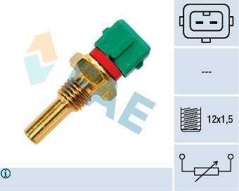 Температурный датчик охлаждающей жидкости FAE 33770