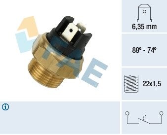 Термовыключатель, вентилятор радиатора FAE 37420