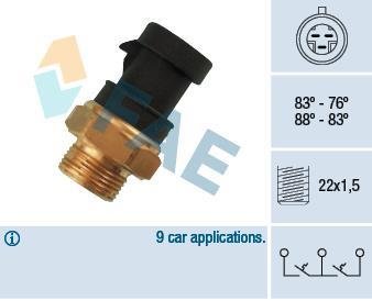 Термовыключатель, вентилятор радиатора FAE 38200