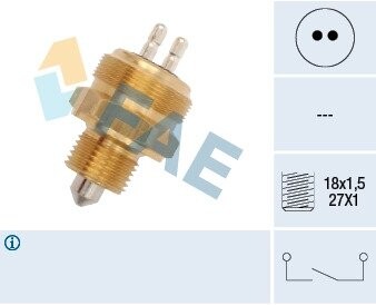 Выключатель, фара заднего хода FAE 40690