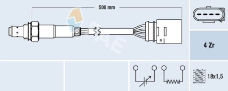 Лямбда-зонд FAE 77138
