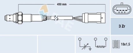 Лямбда-зонд FAE 77222