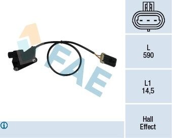 Датчик частоты вращения, управление двигателем FAE 79137