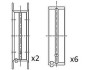 Вкладиші корінні +0.50 Opel 1.0 16V X10XE/Z10XE FAI AUTOPARTS BM1016-050 (фото 1)