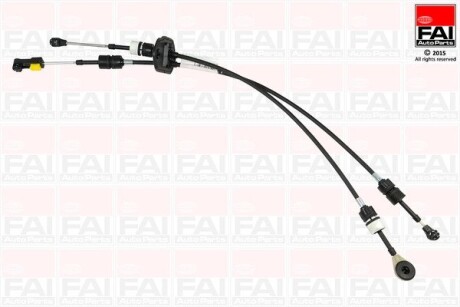 Трос КПП Ford Transit 2006- 2.2/2.4/3.2 TDC (мех. 5ст КПП) FAI AUTOPARTS FGS0001