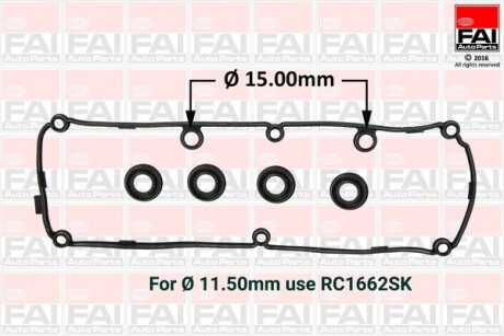 Прокладка, крышка головки цилиндра FAI AUTOPARTS RC1663SK