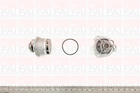 Водяна помпа Opel Astra/Vectra X20DTH/Y20DTH FAI AUTOPARTS WP6167