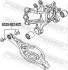 Болт з ексцентриком (рем-кт) Mazda 6 02-18 FEBEST 0529002KIT (фото 2)