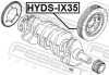 Шків коленвала FEBEST HYDSIX35 (фото 2)