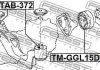 Подушка заднього диференціала FEBEST TMGGL15DM (фото 2)