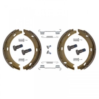 Тормозная колодка в комплекте для стояночного тормоза, с крепёжным материалом FEBI BILSTEIN 08200