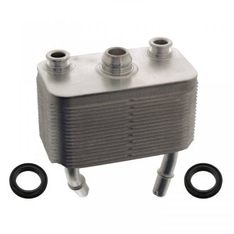 Масляный радиатор для автоматической коробки передач, с уплотнительными кольцами FEBI BILSTEIN 100127 (фото 1)