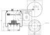 Подушка амортизуюча FEBI BILSTEIN 101269 (фото 1)