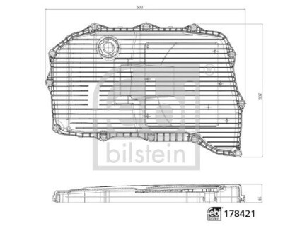 Фільтр-піддон АКПП FEBI BILSTEIN 178421