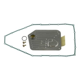 Комплект масляного фильтра коробки передач для автоматической коробки передач, с кольцом круглого сечения и крепежными винтами FEBI BILSTEIN 23957 (фото 1)