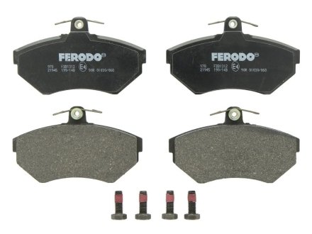 Колодки гальмівні дискові, комплект FERODO FDB1312