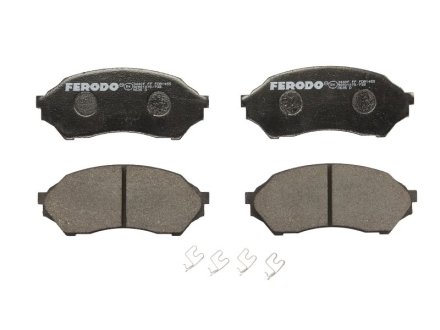 Колодки гальмівні дискові, комплект FERODO FDB1455 (фото 1)