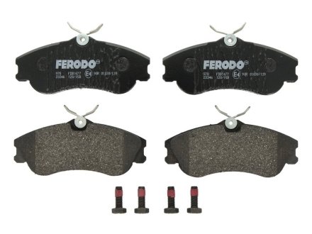 Колодки гальмівні дискові, комплект FERODO FDB1477