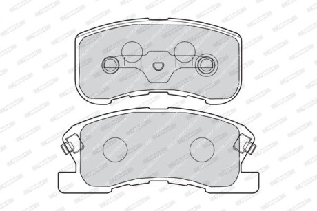 Колодки гальмівні дискові, комплект FERODO FDB1501