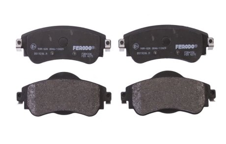 Колодки гальмівні дискові, комплект FERODO FDB4336