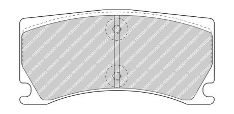 Гальмівні колодки дискові FERODO FDB5021