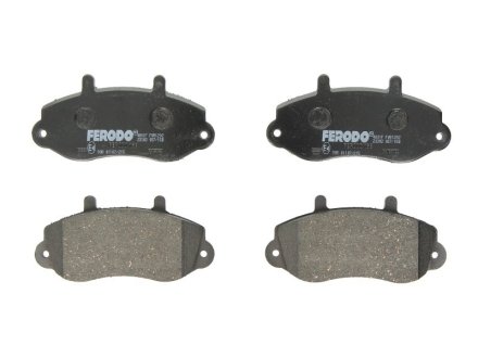 Колодки гальмівні дискові, комплект FERODO FVR1292 (фото 1)