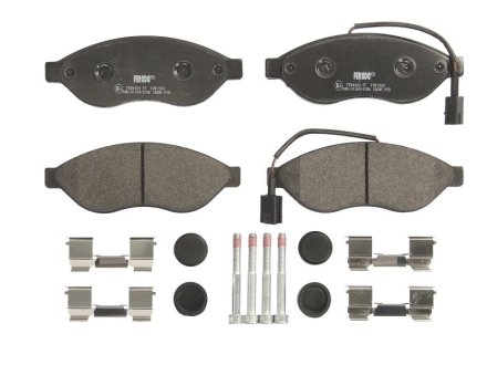 Колодки гальмівні дискові, комплект FERODO FVR1924