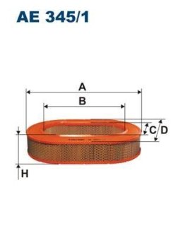 Воздушный фильтр FILTRON AE3451