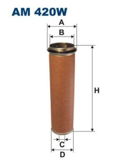 Воздушный фильтр FILTRON AM420W (фото 1)