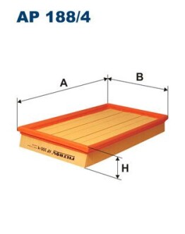 Воздушный фильтр FILTRON AP1884