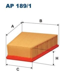Воздушный фильтр FILTRON AP1891