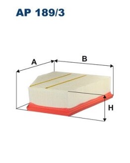 Воздушный фильтр FILTRON AP189/3
