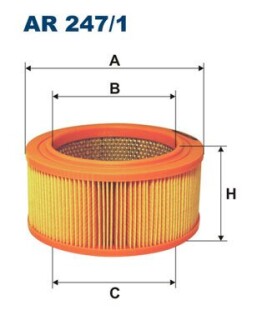 Воздушный фильтр FILTRON AR2471