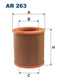 Воздушный фильтр FILTRON AR263 (фото 1)
