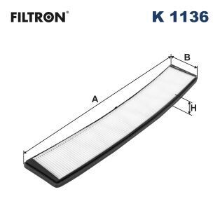 Фильтр, воздух во внутренном пространстве FILTRON K1136