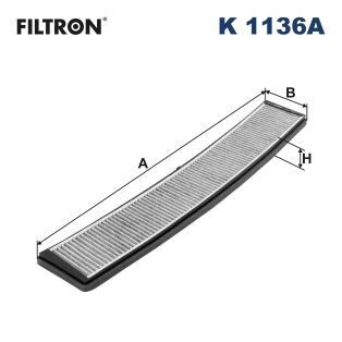 Фильтр, воздух во внутренном пространстве FILTRON K1136A