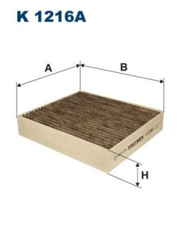 Фильтр, воздух во внутренном пространстве FILTRON K1216A