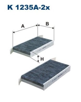 Фильтр, воздух во внутренном пространстве FILTRON K1235A2X