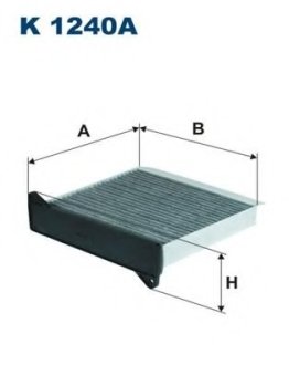 Фильтр, воздух во внутренном пространстве FILTRON K1240A (фото 1)