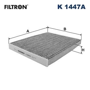 Фiльтр салону вугiльний FILTRON K1447A