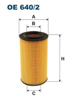 Фiльтр масляний FILTRON OE6402