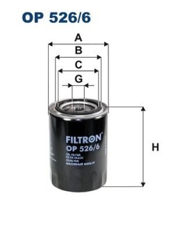 Фiльтр масляний FILTRON OP5266