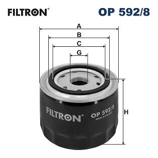 Фiльтр масляний FILTRON OP5928