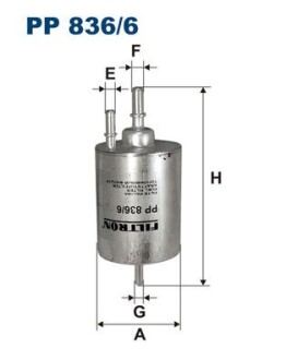 Топливный фильтр FILTRON PP8366