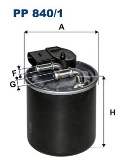 Топливный фильтр FILTRON PP8401