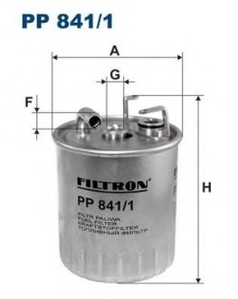 Топливный фильтр FILTRON PP8411 (фото 1)