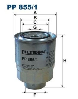 Топливный фильтр FILTRON PP8551